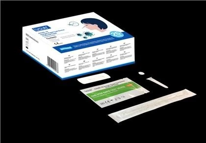 Snadné použití doma pomocí zařízení pro rychlý test COVID-19 Antigen