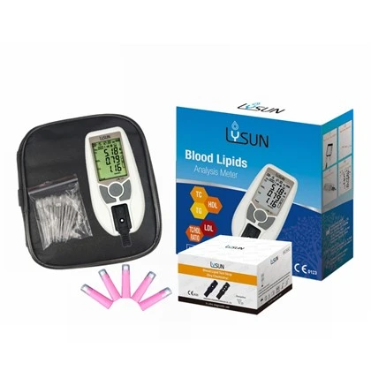 Přístroj na testování lipidů v krvi 3v1 Lysun pro domácí použití