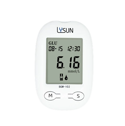 Inteligentní tester měření krevní glukózy Lysun krevní glukometr Home