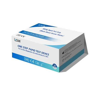 HBV 5-v-1 markerech hepatitidy B Panel rychlého testu Samotestování Kombinovaný rychlý test HBV