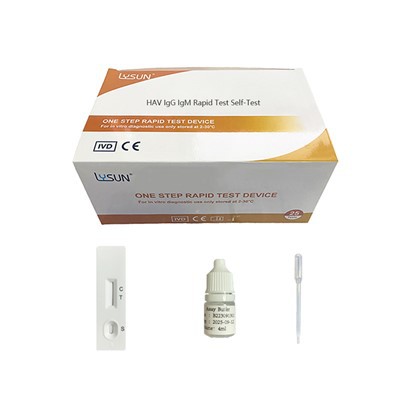 Lysunhepatitis A Virus IgG/IgM Rapid Test Self-test hav-w21